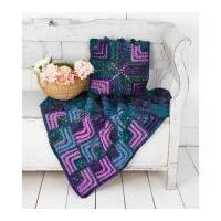 stylecraft home cushion blanket special carnival knitting pattern 9306 ...