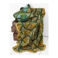 Stylecraft Home Cushion & Blanket Special & Carnival Knitting Pattern 9307 Aran, Chunky