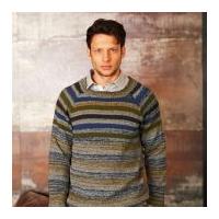 stylecraft mens sweaters vintage look knitting pattern 9313 dk