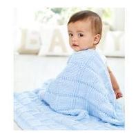 Stylecraft Baby Blankets Special for Babies Knitting Pattern 9348 Chunky