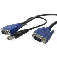 Startech Ultra Thin Usb Vga 2-in-1 Kvm Cable (3m)