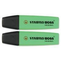 Stabilo Boss Highlighter Pen Green 70/33/10