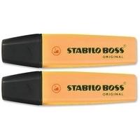 stabilo boss highlighter pen orange 705410