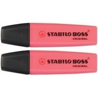 stabilo boss highlighter pen pink 705610