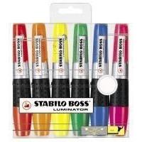 Stabilo Luminator Highlighter Pen Wallet of 6 Assorted 71/6