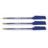 Staedtler Stick Ballpoint Pen Medium Blue 430-M3