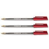Staedtler Stick Ballpoint Pen Medium Red 430-M2