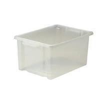 Strata Storemaster Maxi Crate External W470xD340xH240mm 32 Litres Capacity (Translucent) - Single