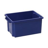 Strata Storemaster Midi Crate External W360xD270xH190mm 14.5 Litres Capacity (Blue) - Single