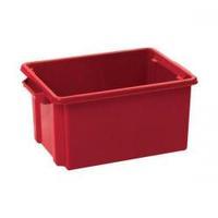 Strata Storemaster Maxi Crate External W470xD340xH240mm 32 Litres Capacity (Red) - Single