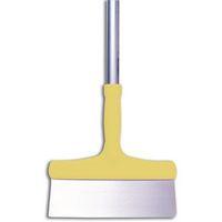 STAINLESS STEEL SCRAPER (YELLOW)WITH POLE