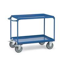 steel workshop cart 850 x 500mm 2 shelves