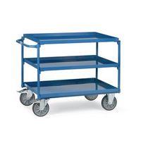 STEEL WORKSHOP CART, 850 x 500MM & 3 SHELVES