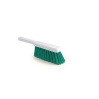 STIFF GREEN PVC BRISTLE HYGIENE HAND BRUSH