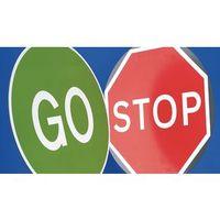 STOP/GO SIGN STD GRADE