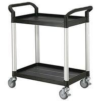 STANDARD 2 SHELF SERVICE CART , OPEN SIDED CART