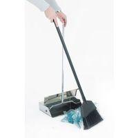 STAINLESS STEEL DUSTPAN AND BR