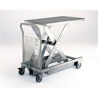 STAINLESS STEEL MOBILE LIFT TABLE