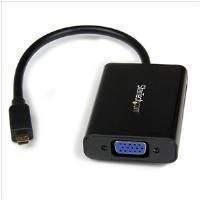 StarTech Micro HDMI to VGA Adapter Converter with Audio for Smartphones Ultrabooks Tablets - 1920x1200