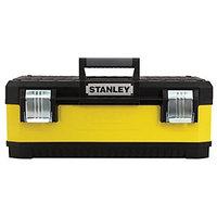 stanley 1 95 612 yellow metal plastic toolbox 20in