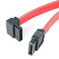 Startech (45cm) Sata To Left Angle Sata Serial Ata Cable (red)