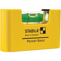 Stabila 17773 Pocket Basic Mini Spirit Level 7cm