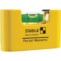 Stabila 17774 Pocket Magnetic Mini Spirit Level 7cm