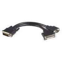Startech Lfh 59 Male To Female Dvi I Vga Dms 59 Cable Display Cable Dual Link Dms-59 (m) Hd-15 Dvi-i (f) 20 Cm