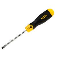 stanley 0 64 916 cushion grip screwdriver flared slotted 5mm x 100mm