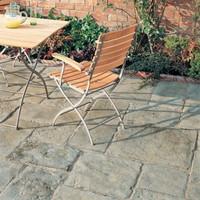 stoneflair by bradstone old town paving grey green 600 x 300 46 per pa ...