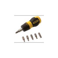 Stanley 0-66-358 Multibit Stubby Screwdriver With Bits