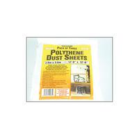 Stanley STASGQ3T Polythene Dust Sheets 3.6 x 3.6m (3)