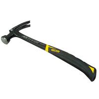 stanley fmht1 51276 fatmax antivibe all steel rip claw hammer 450g