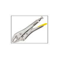 stanley 0 84 809 locking pliers 225mm curved jaw