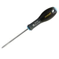 stanley 0 65 335 fatmax screwdriver pozi pz1 x 100mm