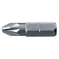 Stanley 1-68-945 Pozidriv 1pt Bit 25mm (Box Of 25)