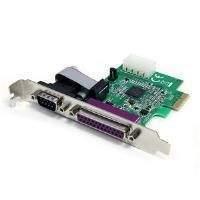 startech 1s1p native pci express parallel serial combo card with 16950 ...