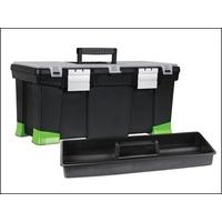 stanley toolbox 22 inch with hi viz tapered corners