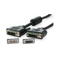 startech dvi d single link monitor extension cable mf 45m