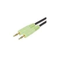 Stereo Ouput Cord 3.5-mm Jack Male/male Pc99 Green- 1.80m