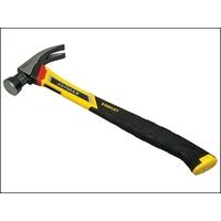 Stanley FatMax Vibration Dampening Curved Claw Nailing Hammer 400g (14oz)