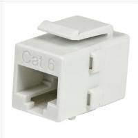 startechcom cat 6 rj45 keystone jack network coupler ff white