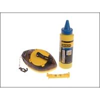 Stanley Power Winder Chalk Line 30 Metre , Chalk & Level