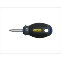 stanley fatmax screwdriver pozi pz1 x 30mm stubby