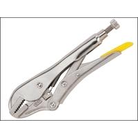 stanley locking pliers 190mm straight jaw