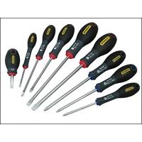 Stanley FatMax Screwdriver Set Parallel/Flared /Pozi 9 Piece