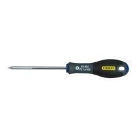 stanley pozidrive screwdriver 1 x 100mm bar length