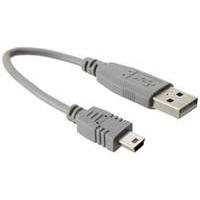 startech usb a to mini b cable 015m 6in