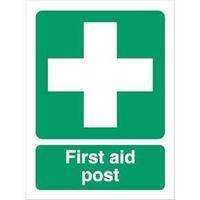 Stewart Superior SP051SAV Self-Adhesive Vinyl Sign (150x200mm) - First Aid Post