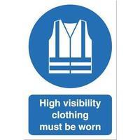 Stewart Superior FB060 Foamboard Sign (200x300mm) - High Visibility Clothing Must Be Worn